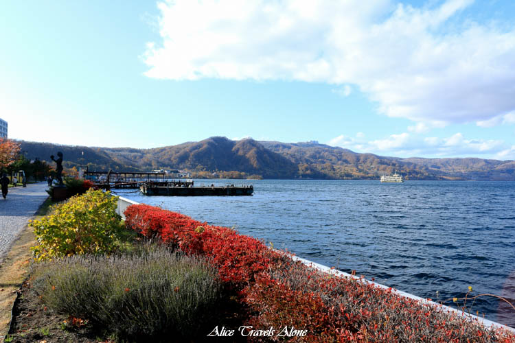 日本 北海道 Day 6 兩湖一日遊 支笏湖 洞爺湖 有珠山 愛麗斯獨遊記